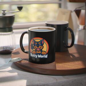 rotty world black magic mug