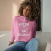 Rottie Security™ Cropped Hoodie — Rottweiler Dog Mom/Dad Crown Graphic