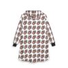 Cute Strong Pawz Hooded Blanket — Paw Print Cozy Throw for Pet Lovers
