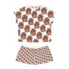 Fun Strong Paws™ Women's Short Pajama Set — Cozy Printed Sleepwear