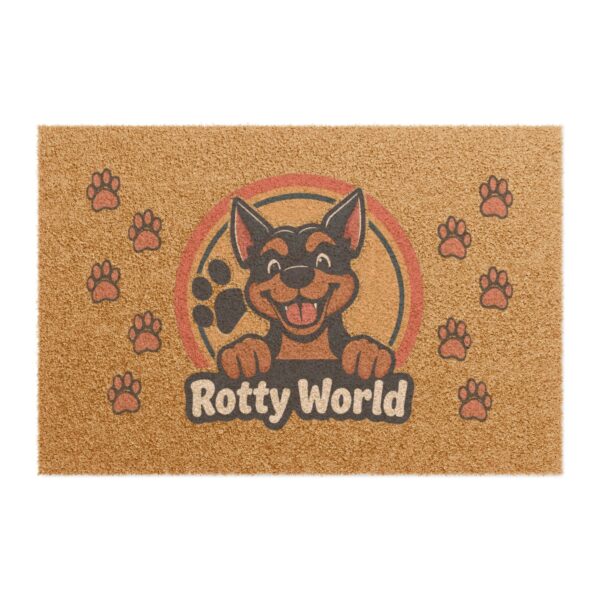 Rotty World Doormat