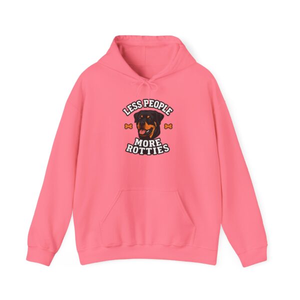Less People More Rotties Funny Hoodies Unisex Heavy Blend™ Hooded Sweatshirt