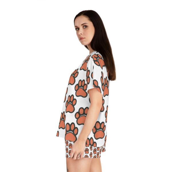 Fun Strong Paws™ Women's Short Pajama Set — Cozy Printed Sleepwear