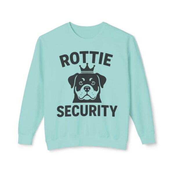 Rottie Security Unisex Lightweight Crewneck Sweatshirt