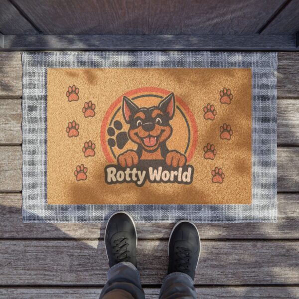 Rotty World Doormat