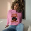 Zero Personal Space Club Graphic Cropped Hoodie