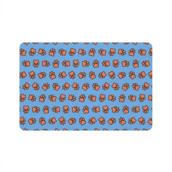 Paw Print pet food mat