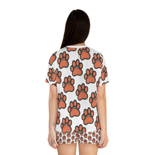 Fun Strong Paws™ Women's Short Pajama Set — Cozy Printed Sleepwear