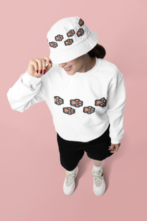 Paw Prints Unisex Sweatshirt