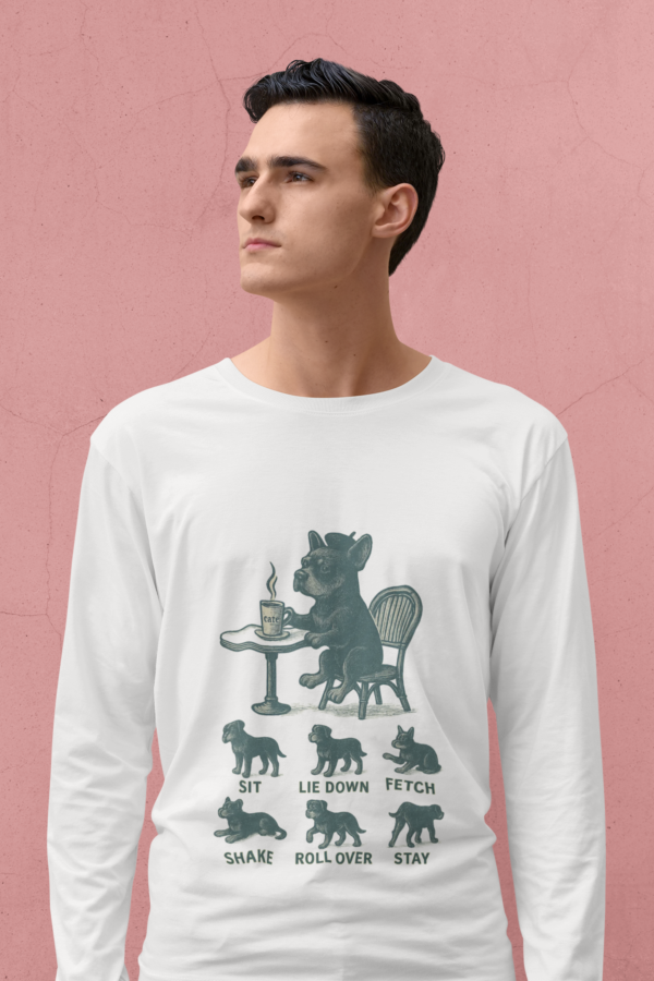 Rottie Puppy Funny Training Class Long Sleeve T-Shirt