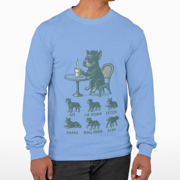 Rottie Puppy Funny Training Class Long Sleeve T-Shirt