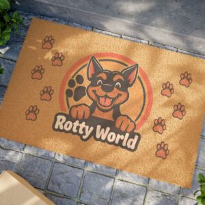 Rotty World Doormat