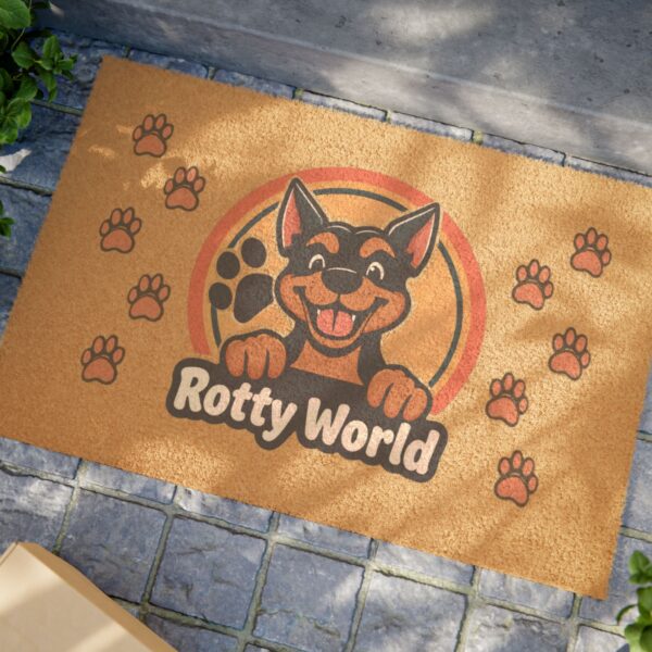 Rotty World Doormat
