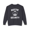2528180088688595353_2048.jpeg Rottie Security Sweatshirt — Rottweiler Dog Crewneck White Print