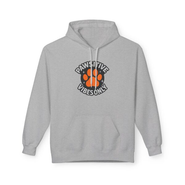 Pawsitive Vibes Only Hoodie — Cute Circle Paw Print Animal Lover Sweatshirt
