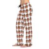 Rottweiler Paw Print Women's Pajama Pants
