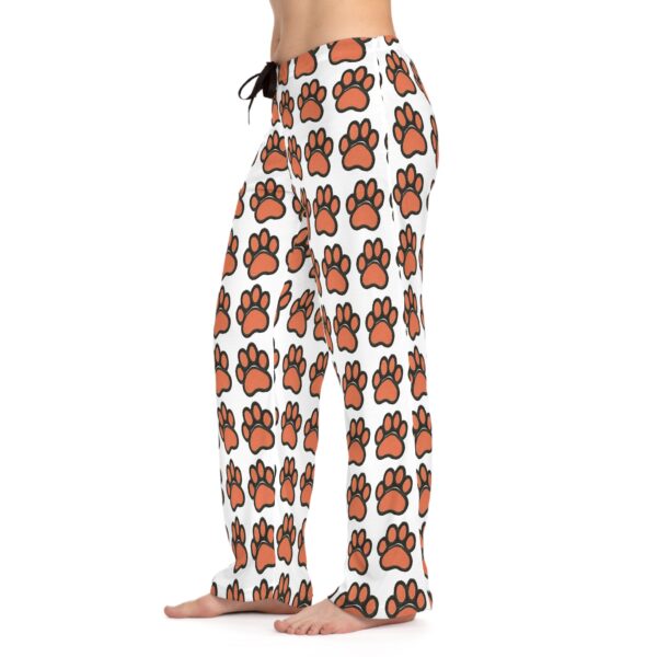 Rottweiler Paw Print Women's Pajama Pants