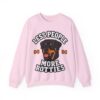6139129972391767742_2048.jpeg Less People More Rotties Sweatshirt — Rottweiler Dog Lover Crewneck