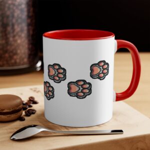 Paw 11oz Accent Mug