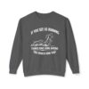 If You See Us Running Crewneck - Funny Running Sweatshirt DKC