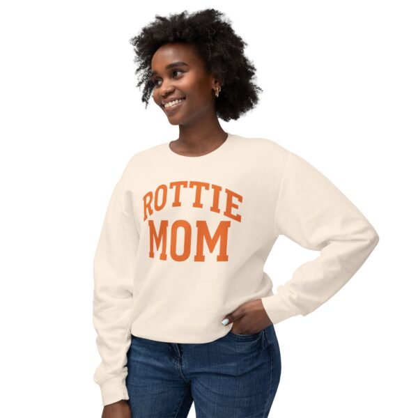Rottie Mom Crewneck Sweatshirt — Cozy Dog Mom Pullover