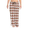 Rottweiler Paw Print Women's Pajama Pants