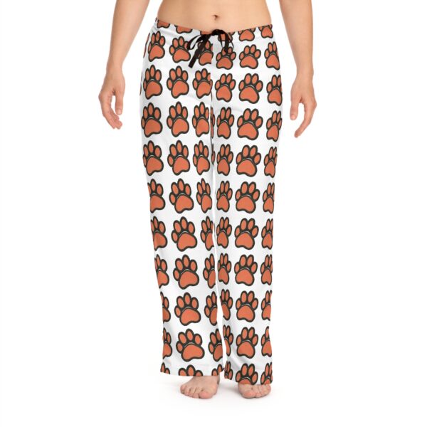 Rottweiler Paw Print Women's Pajama Pants