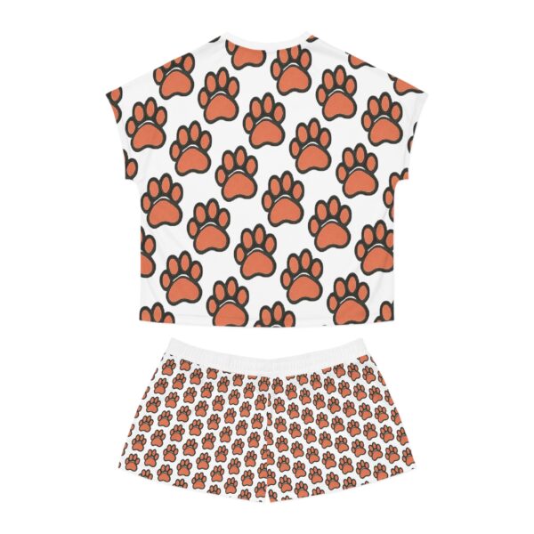 Fun Strong Paws™ Women's Short Pajama Set — Cozy Printed Sleepwear