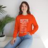 rottie-security-funny-task-list-dark-color-crewneck-sweatshirt
