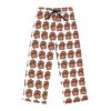 Rottweiler Paw Print Women's Pajama Pants