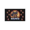 Rotty World Doormat - Outdoor Rug with Happy Rottweiler & Paw Prints