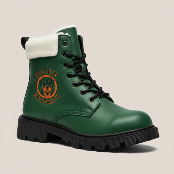 Rottie University Leather Boots