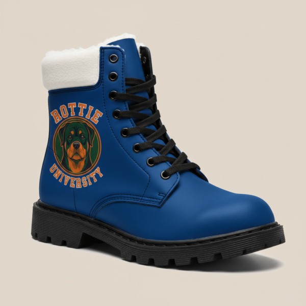 Rottie University Leather Boots