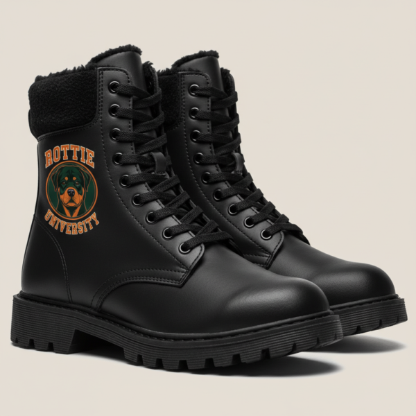 Rottie University Leather Boots