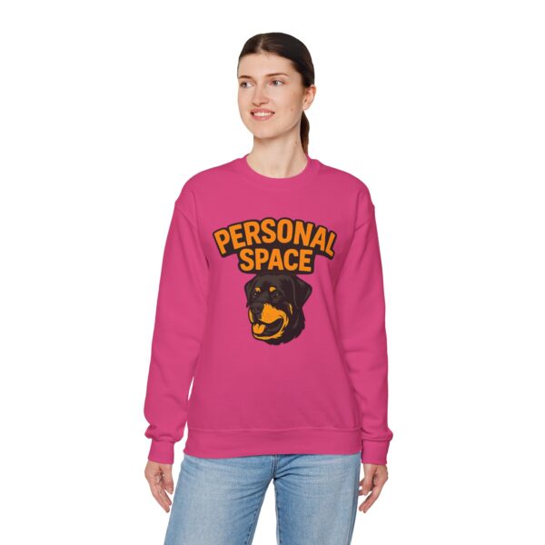 Personal Space Rottweiler Sweatshirt