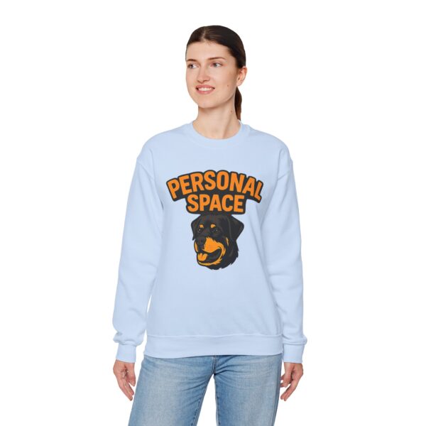 Personal Space Rottweiler Sweatshirt