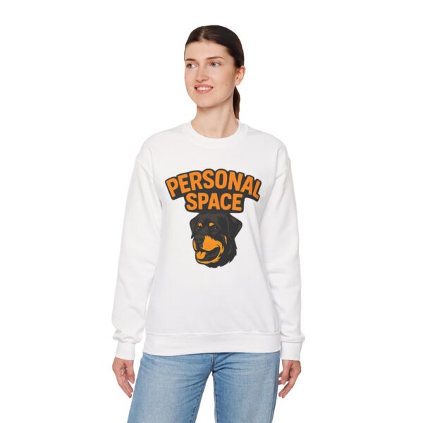 Personal Space Rottweiler Sweatshirt