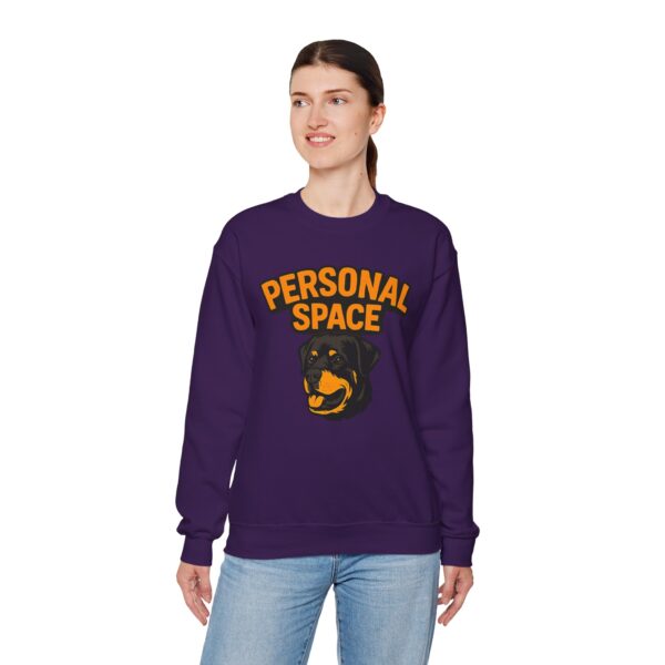 Personal Space Rottweiler Sweatshirt