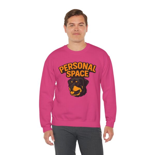Personal Space Rottweiler Sweatshirt