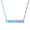 16365153095544795054_2048-1.jpeg Rottie Mom Engraved Horizontal Bar Necklace