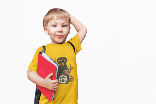 Rottie Born to Rock Unisex Classic Tee