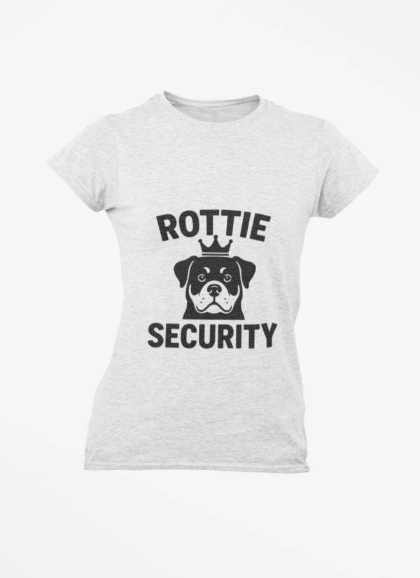 Rottie Security T-Shirt – Funny Rottweiler Dog Owner Tee