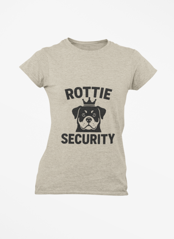 Rottie Security T-Shirt – Funny Rottweiler Dog Owner Tee