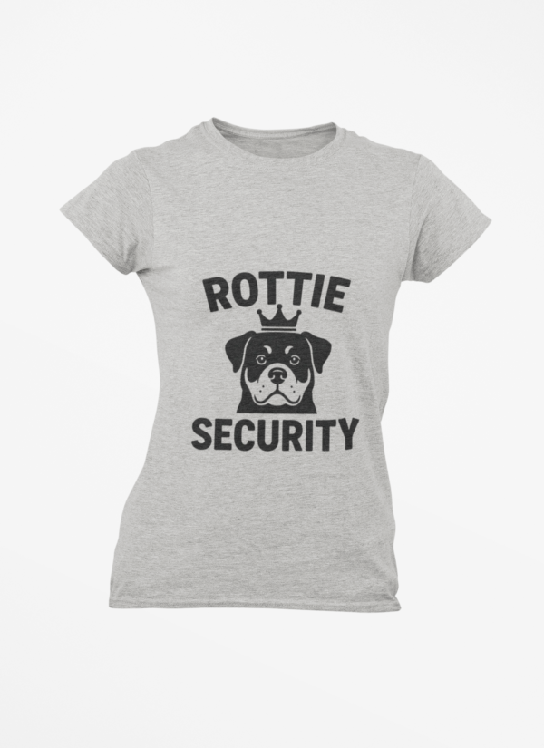 Rottie Security T-Shirt – Funny Rottweiler Dog Owner Tee