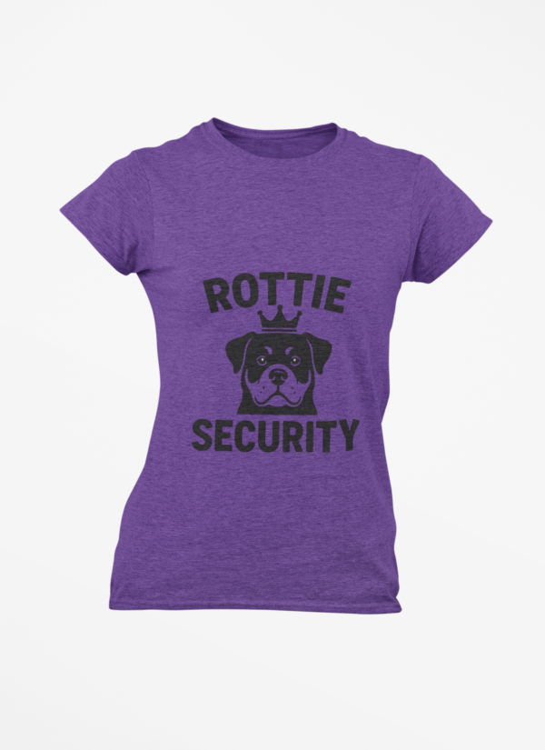 Rottie Security T-Shirt – Funny Rottweiler Dog Owner Tee