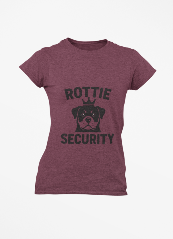 Rottie Security T-Shirt – Funny Rottweiler Dog Owner Tee