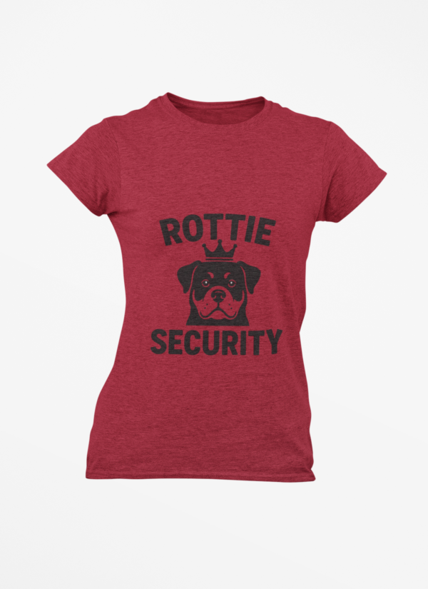 Rottie Security T-Shirt – Funny Rottweiler Dog Owner Tee