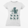 Puppy Training T-Shirt — Funny (Sit, Lie Down, Fetch)