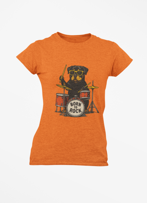 Rottie Born to Rock Unisex Classic Tee