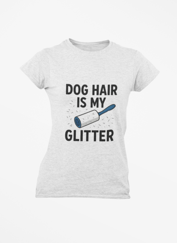 Dog Hair Is My Glitter Long Sleeve Tee — Funny Rottie Shirt for Dog Lovers